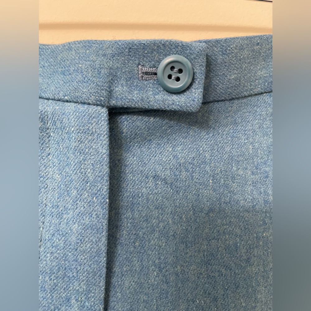 Pendleton Turquoise-Blue Virgin Wool Vintage Dres… - image 6